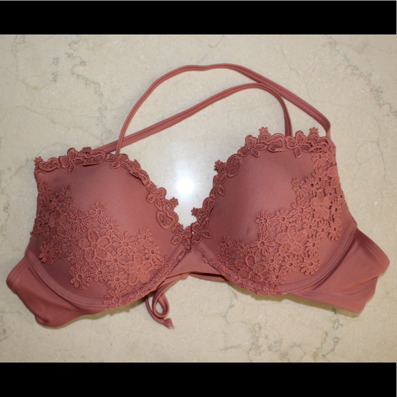 mae Other - Mae | mauve embroidered bikini top